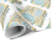Windeln Geschenkpapier (Rolleneckpunkt)