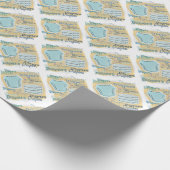 Windeln Geschenkpapier (Ecke)