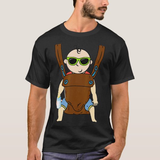 Windeln Party für Vater zum neuen Baby Funny Man T-Shirt (Vorderseite)