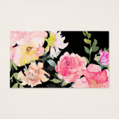 Windeln Raffle Baby Dusche Blumenzettel (Rückseite)