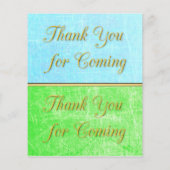 Windeln Raffle Baby Duschgame blau und grün Flyer (Hinten)