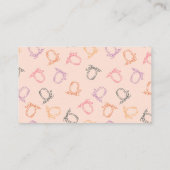 Windeln Raffle Niedlicher Kürbis im Patch Baby Begleitkarte (Rückseite)