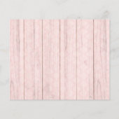 Windeln Raffle Pink & Sage Babydusche Eintrittskar Flyer (Hinten)