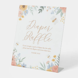 Windeln Raffle Schild Sweet wie Bier Baby Dusche
