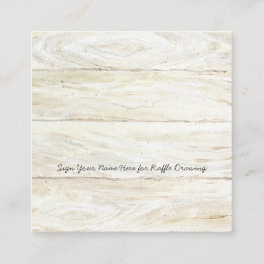 Windeln Raffle Ticket Boho Deer Antlers Blush Rose (Rückseite)