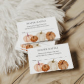 Windeln-Raffle-Ticket für Babydusche Begleitkarte