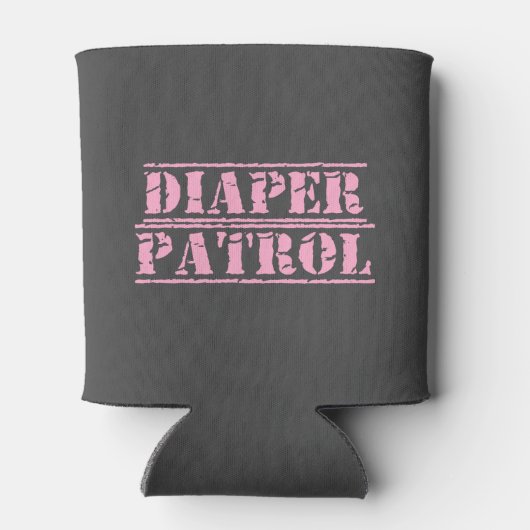 Windelpatrouille kann kühler (rosa) dosenkühler (Rückseite)