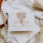 Windelraffinerie Bearly wait Baby Dusche Begleitkarte