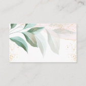 Windelraffinerie Elephant Girl Dusche Begleitkarte (Rückseite)