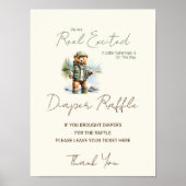 Windelregal-Regenschirm für Windsurfbretter Poster (Vorne)