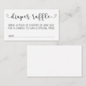 Windelruderkarte Begleitkarte (Vorne/Hinten)