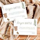 Windelruderkarte | Sage Green Boy Baby Dusche Einladung