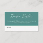 Windelwanne Hallo Baby Dusche Minimal neutral Begleitkarte (Vorderseite)