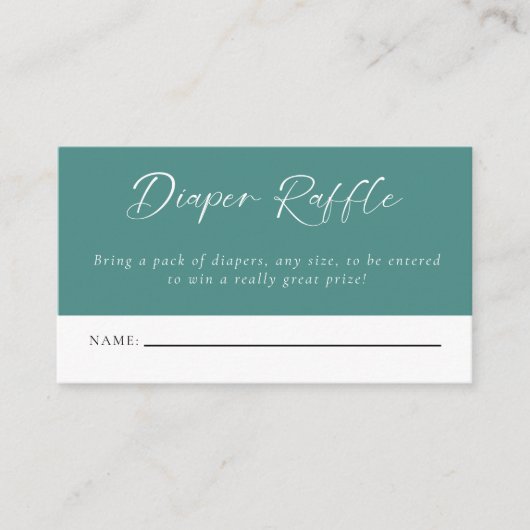 Windelwanne Hallo Baby Dusche Minimal neutral Begleitkarte (Vorderseite)