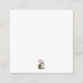 Windelwanne mit Duschvorrichtung Begleitkarte (Rückseite)