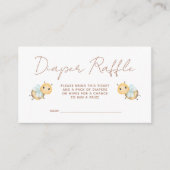 Windelwanne Niedliche Hummel Geschlecht Neutrale D Begleitkarte (Vorderseite)