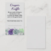 Windelwaschbecken Kinderdusche Begleitkarte (Vorne/Hinten)