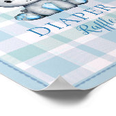 Windelwaschtisch Niedlich Grauwaschdusche Poster (Ecke)