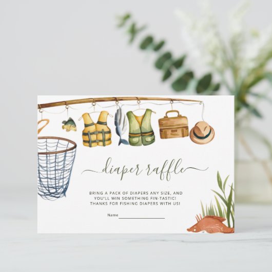 Windelwindeln Begleitkarte (Stehend Vorderseite)