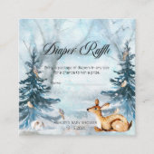 Windelwindeln für Holztiere Begleitkarte (Vorderseite)