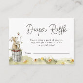 Windelwindeln für Landtiere Begleitkarte (Vorderseite)