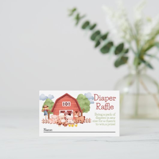 Windelwölfe Begleitkarte (Stehend Vorderseite)