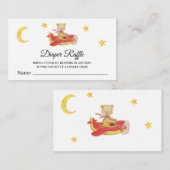 *~* Windelwölfe Teddy Bären Flugzeug Mondstars Begleitkarte (Vorne/Hinten)