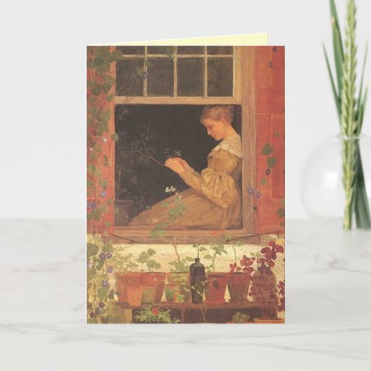 Winden der Mutter Tages Karte (Vorderseite)