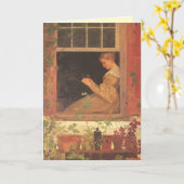 Winden der Mutter Tages Karte (Gelbe Blume)