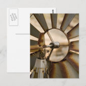 Winden des Wandels auf der Postkarte (Vorne/Hinten)