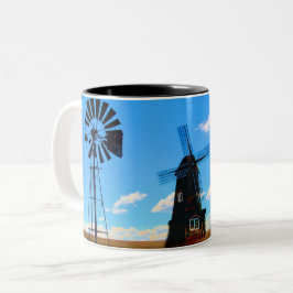 Winden des Wandels Zweifarbige Tasse