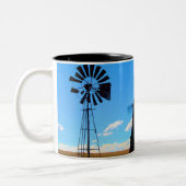 Winden des Wandels Zweifarbige Tasse (Links)