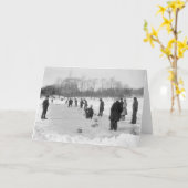 Winden im Central Park, 1906 Karte (Gelbe Blume)