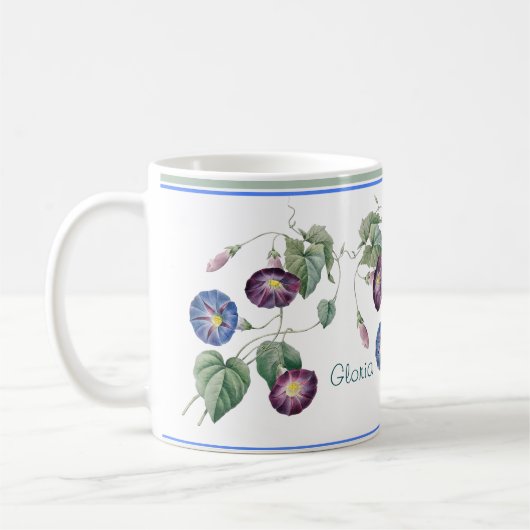 Winden Redoute personalisierte Kaffee-Tasse Kaffeetasse (Links)