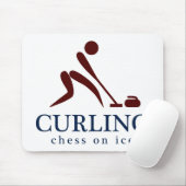 Winden: Schach auf Eis Mousepad (Mit Mouse)