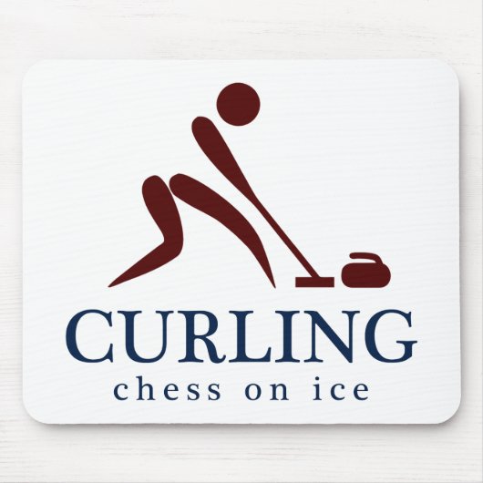 Winden: Schach auf Eis Mousepad (Vorne)