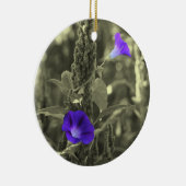 Winden-Schwarz-weiße Blumen-Verzierung Keramikornament (Rechts)