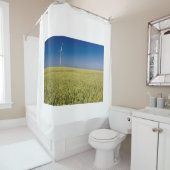 Windenergie Duschvorhang (Beispiel)