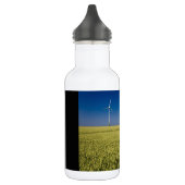 Windenergie Edelstahlflasche (Links)