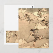 Windenergie-Feen Postkarte (Vorne/Hinten)