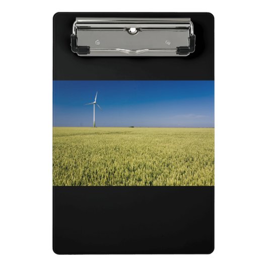 Windenergie Mini Klemmbrett (Vorderseite)