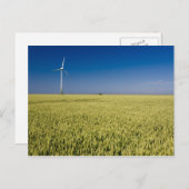 Windenergie Postkarte (Vorne/Hinten)