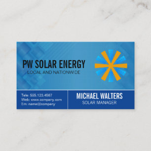 Windenergie   Power Visitenkarte