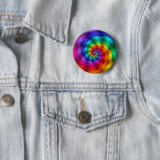 Windenregenbogen-Rose Button (Beispiel)