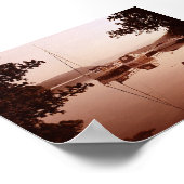 Windermere at Dawn Poster (Ecke)