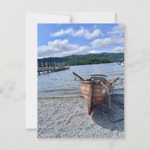 Windermere Boot. Postkarte
