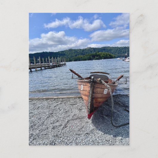Windermere Boot. Postkarte (Vorderseite)