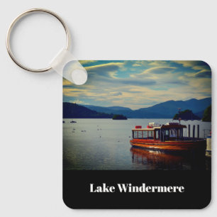 Windermere, das Foto der Landschaft im Lake Distri Schlüsselanhänger