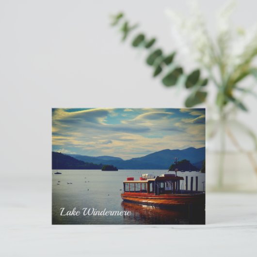 Windermere, das Lake District Postkarte (Stehend Vorderseite)