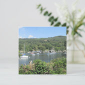 Windermere - Lake District Flat Greeting Card Karte (Stehend Vorderseite)